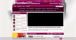 Desktop Screenshot of londonticketsinternational.com